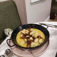 Gnocchi with mushrooms at Vertigo in Salford