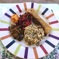 Main dish   at Le Jardin de Suzan in Cahors