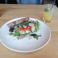 Vegies lunch broodje at De Waldhoorn in Otterlo