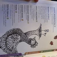 Breakfast menu  at De Waldhoorn in Otterlo