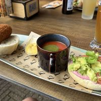 Groenerij Proeverij - lunch dish   at De Waldhoorn in Otterlo