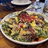 Aam Palak Chaat  at Karavalli in Saratoga Springs