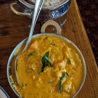 Urupi vegetable at Karavalli in Saratoga Springs