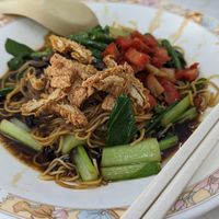 Wanton Mee. Decent portion and price. The Mee is different from kolo mee at Ninety-Six Vegetarian Food in Ipoh