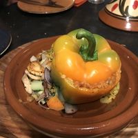 Marokkaanse linzen schotel  at Osorio World's Kitchen in Ameland