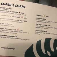 Deze kunnen allemaal vegan (vegan kaas) at Osorio World's Kitchen in Ameland