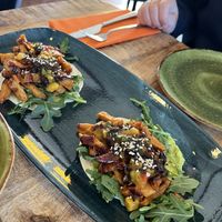 Taco’s tofu   at Osorio World's Kitchen in Ameland