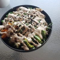 Buddha bowl at Vege & Joy in Saint-sauveur