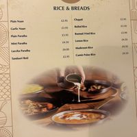 Vegan friendly naan definitely a great addition   at Green Gates Indian Restaurant in Stirling