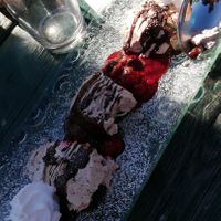 Schokomousse (vegan chocolate mousse) at Heuriger Steinschaden in Langenlois