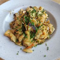 Kimchi Krautfleckerl at Heuriger Steinschaden in Langenlois