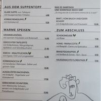 Warm dishes at Heuriger Steinschaden in Langenlois