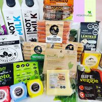 Productos veganos at Miski Frutos in Santiago
