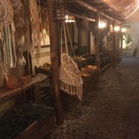 Allee qui donne au resto at Voltereta in Valencia