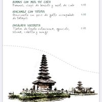 Menu 1 at Voltereta in Valencia