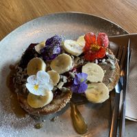 delicious vegan brunch! at Heritage Coffee in Dunedin