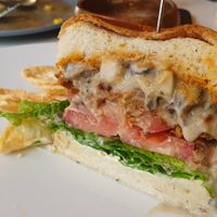 The burger at LoveUrth 러브얼스 in Busan