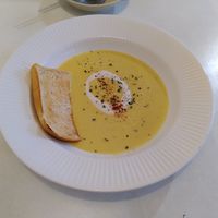 Corn soup at LoveUrth 러브얼스 in Busan