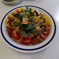 Udon salad at LoveUrth 러브얼스 in Busan