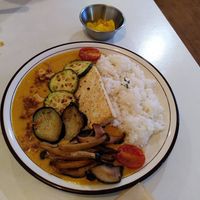 Vegetable curry at LoveUrth 러브얼스 in Busan