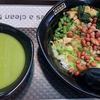 White rice set (5 sgd)  at The Thunder Tea Story 擂茶物语 in Central Singapore