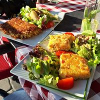 Münstermaifelder "Debbekoooche" vegan at Löffel's Landhaus in Muenstermaifeld