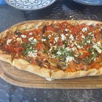 Vegan Pide   at Harissa in Almaty