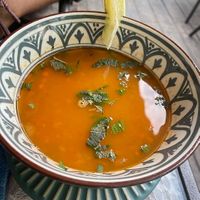 Lentil Soup at Harissa in Almaty