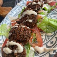 Falafel at Harissa in Almaty