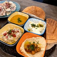 Mezze set at Harissa in Almaty