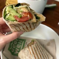 Hummus wrap  at Eeet Well in St Julians
