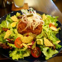 30 Ingredient taco rice at Meu Nota in Tokyo