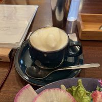 Soy latte  at Meu Nota in Tokyo