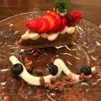 Petite tarte du jour at Meu Nota in Tokyo