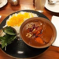 Fesendjan vegan at Restaurant Pars in Vienna