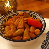 Bamiehe okrascht at Restaurant Pars in Vienna