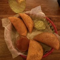 Empanadaz de Maiz vegan  at Mestiza Latino Casual Food in Konstanz