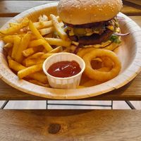 Good size proportions and very tasty at Seitan Hustle in Fleetwood