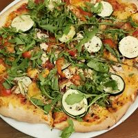 Vegan pizza at Toni Peperoni in Augustow