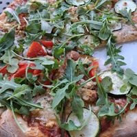 Vegan pizza at Toni Peperoni in Augustow