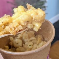 Mac n cheese at Banilla Bakery at Podda and Wren in Kendal