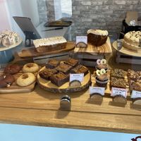 Vegan cake heaven!  at Banilla Bakery at Podda and Wren in Kendal