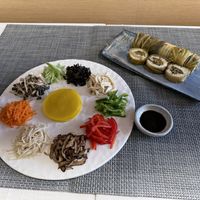 The instructors versionn  at Korean Temple Food 한국사찰음식 in Seoul