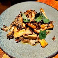 Mushrooms at BAIA in San Francisco