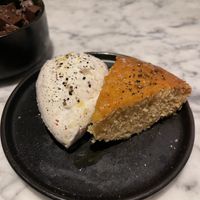 Olive oil cake- soooo yummy!!  at BAIA in San Francisco