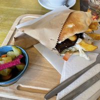   at Time Out Cafe in Glasgow