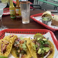 Tacos and burrito at Lucha Libre in Mannheim