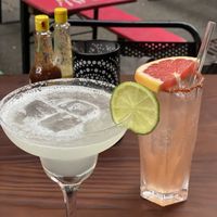 Margarita and Paloma at Lucha Libre in Mannheim