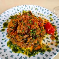Mixed vegetables side dish at Au Vieux Gassin in Gassin