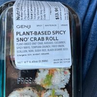 Plant based sno crab ingredients   at Whole Foods Market in Wellesley